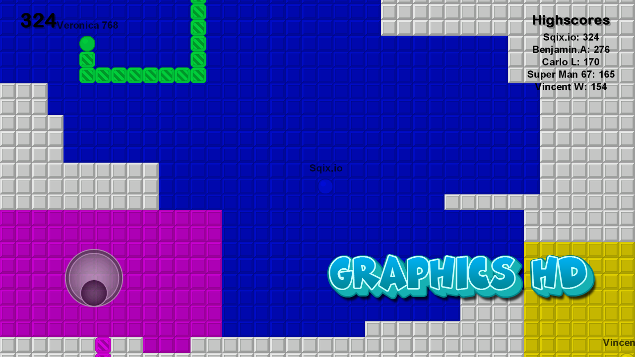 Sqixx.io ภาพหน้าจอเกม