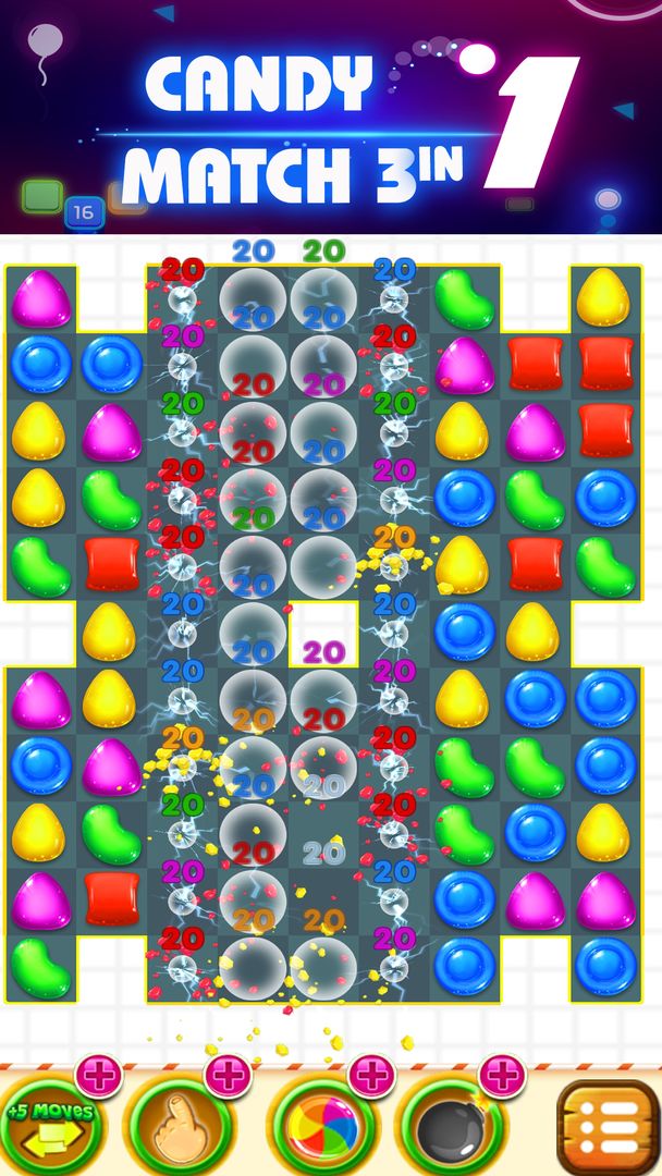 Screenshot of 10 Games in 1: Small Size Collection victory game