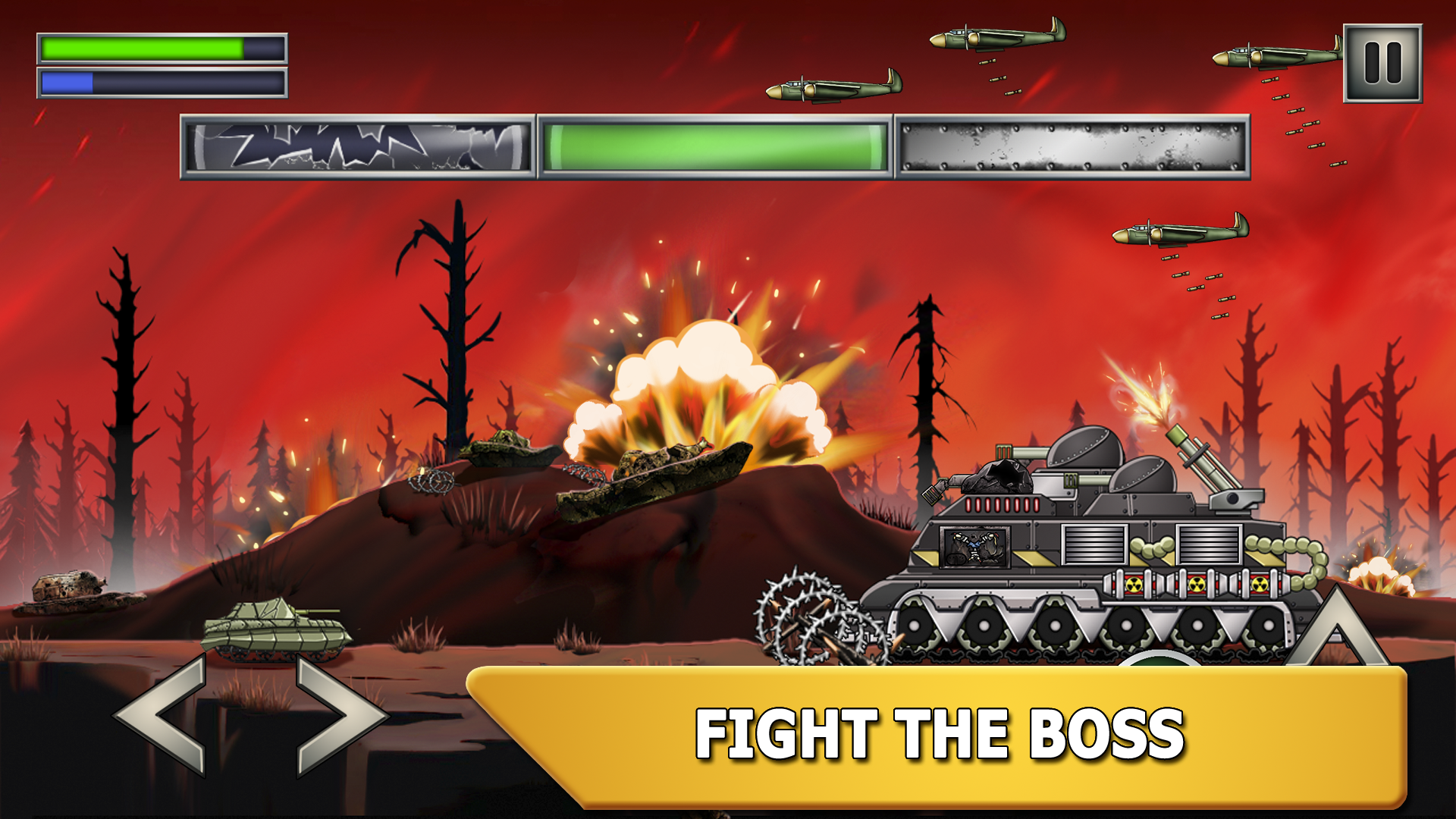 Screenshot 19 of Tank Fury: Boss Battle 2D 