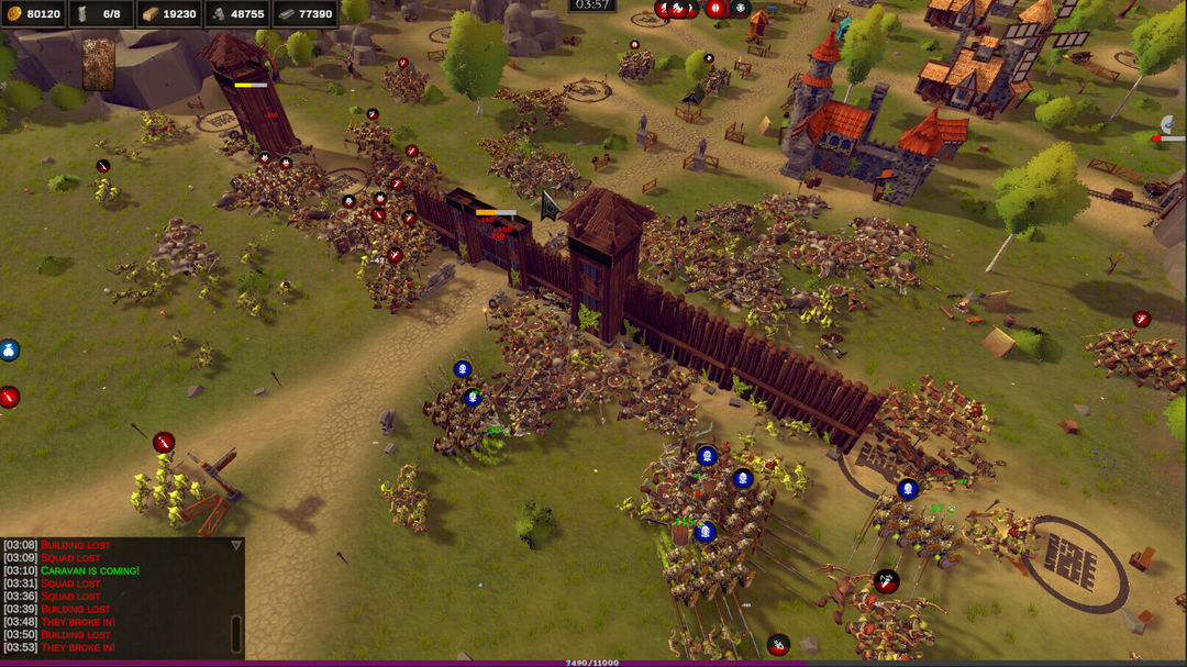 Screenshot of Warlords Under Siege - Prologue