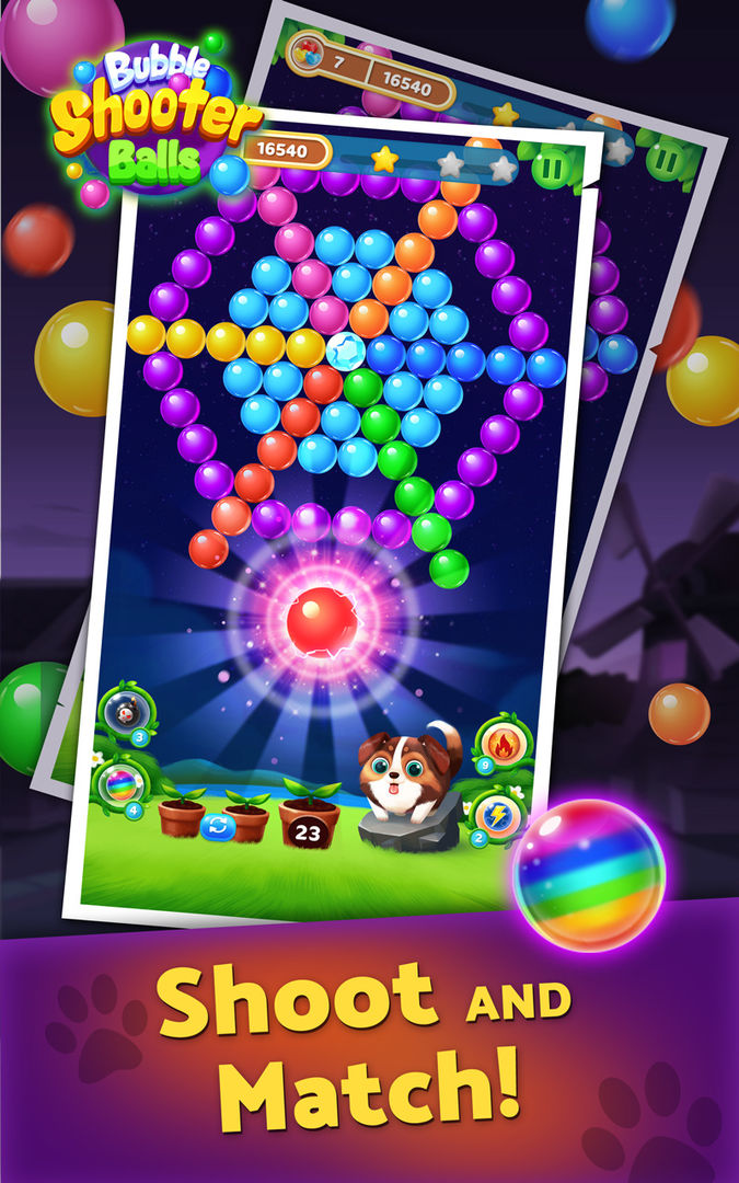 Screenshot of Bubble Shooter Balls: Popping