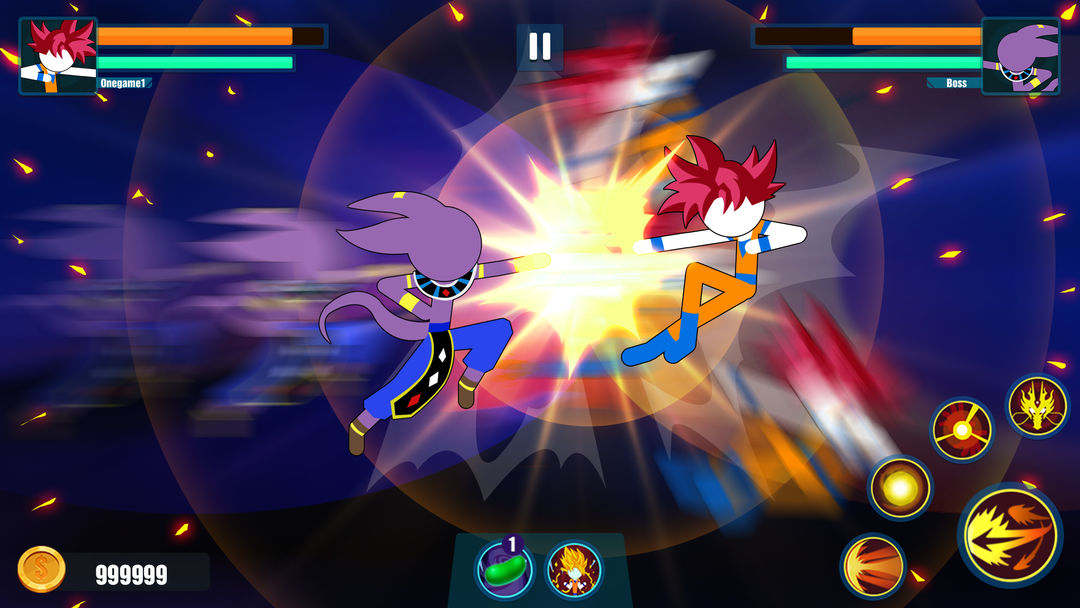 Screenshot of Stick Dragon Fight Warrios
