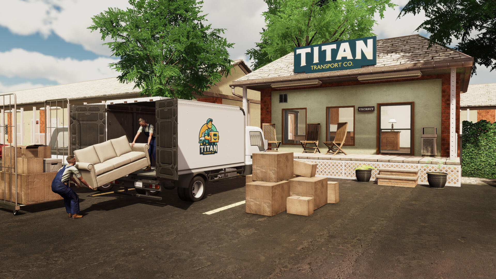 Logistics Tycoon Simulator ภาพหน้าจอเกม