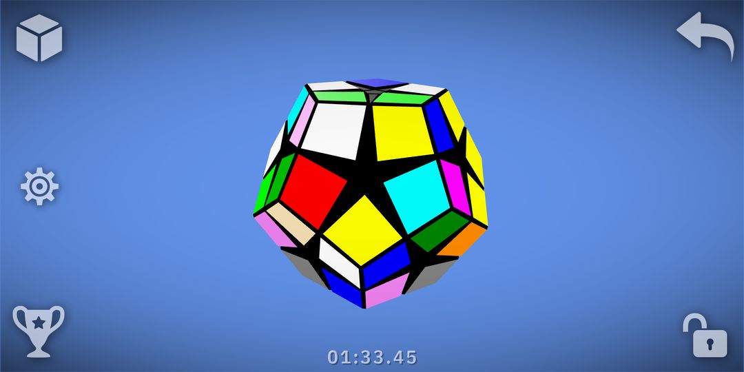 마술 큐브3D 게임 스크린 샷