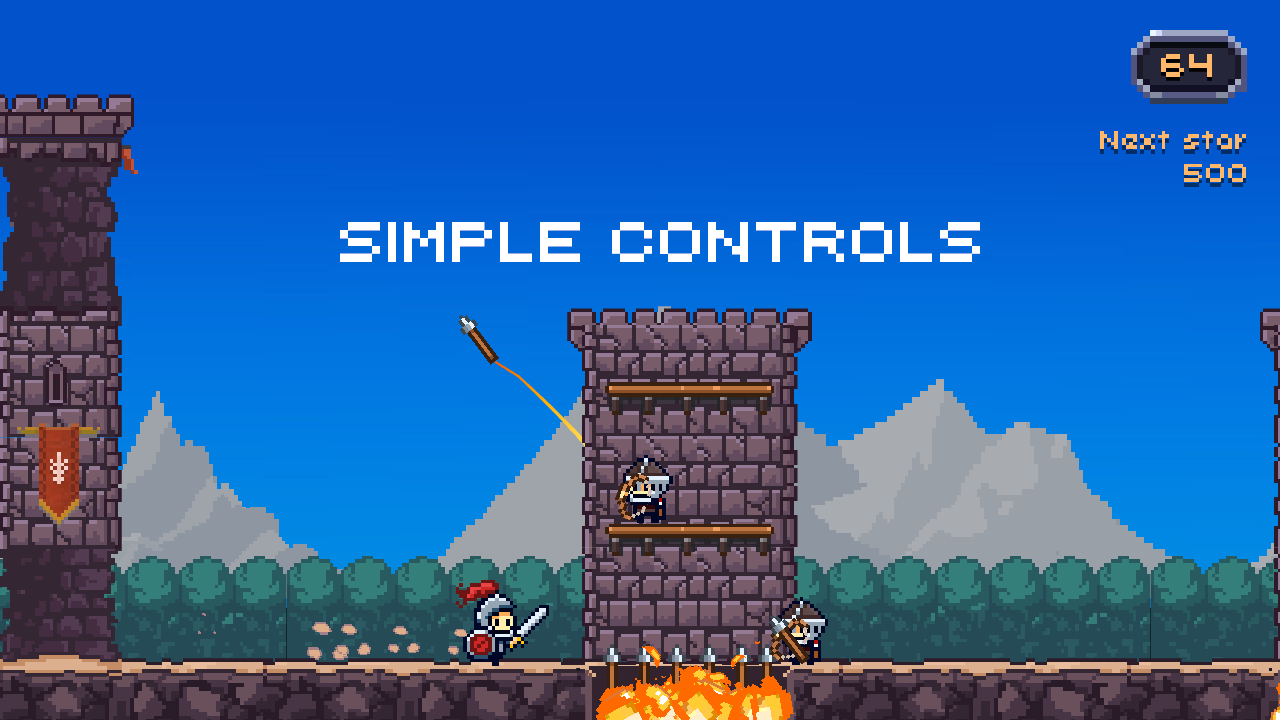 Super Dashy Knight Game Screenshot
