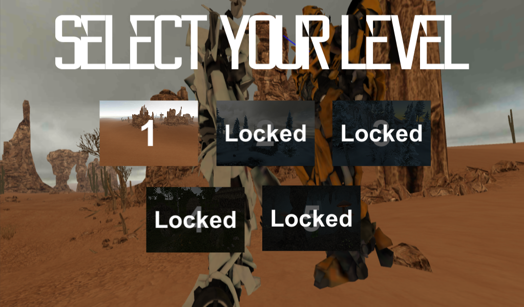 Futuristic Robot X Ray Battle Game Screenshot