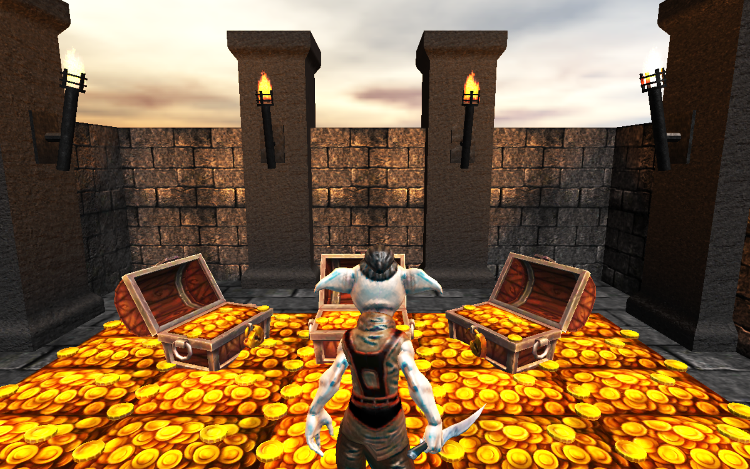 Maze Warrior Game Screenshot