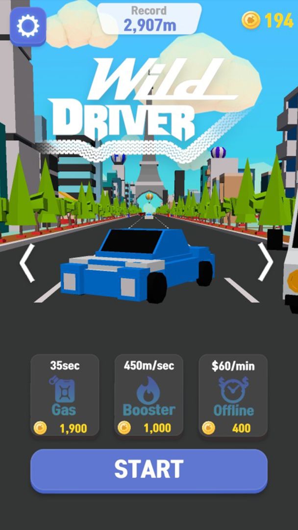 Screenshot of Wild Driver