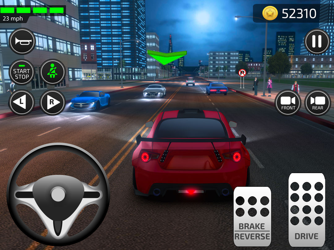 汽車遊戲- 駕駛游戲遊戲截圖