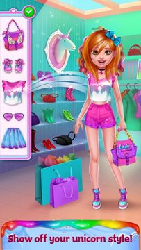 Unicorn Food Style Maker Game Screenshot