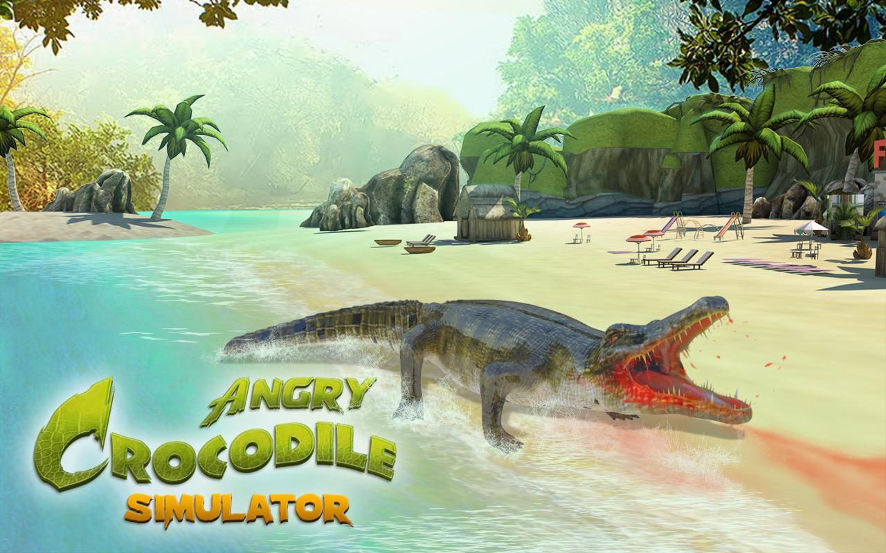 Screenshot 1 of Attacco di coccodrillo - Simulatore di animali 1.1