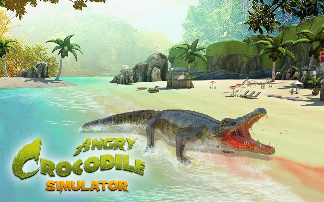 Screenshot of Crocodile Attack - Animal Simulator
