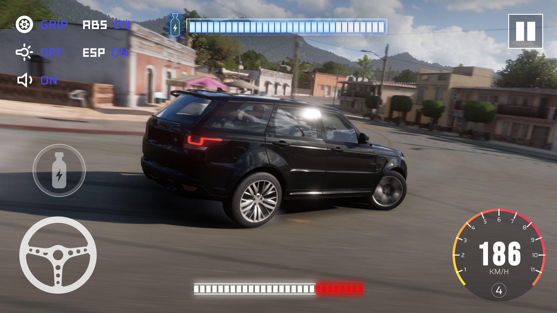 Drive Range Rover: Speed Racer 게임 스크린샷