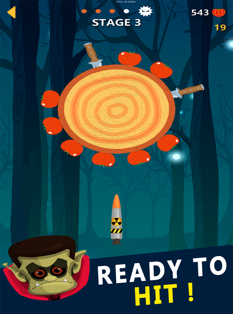 Knife Strike - Knife Game to Hit Game Screenshot