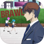 High School Brawl battle anime 的圖示