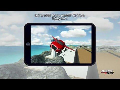 Screenshot of the video of Flying Car Flight Simulator 3D