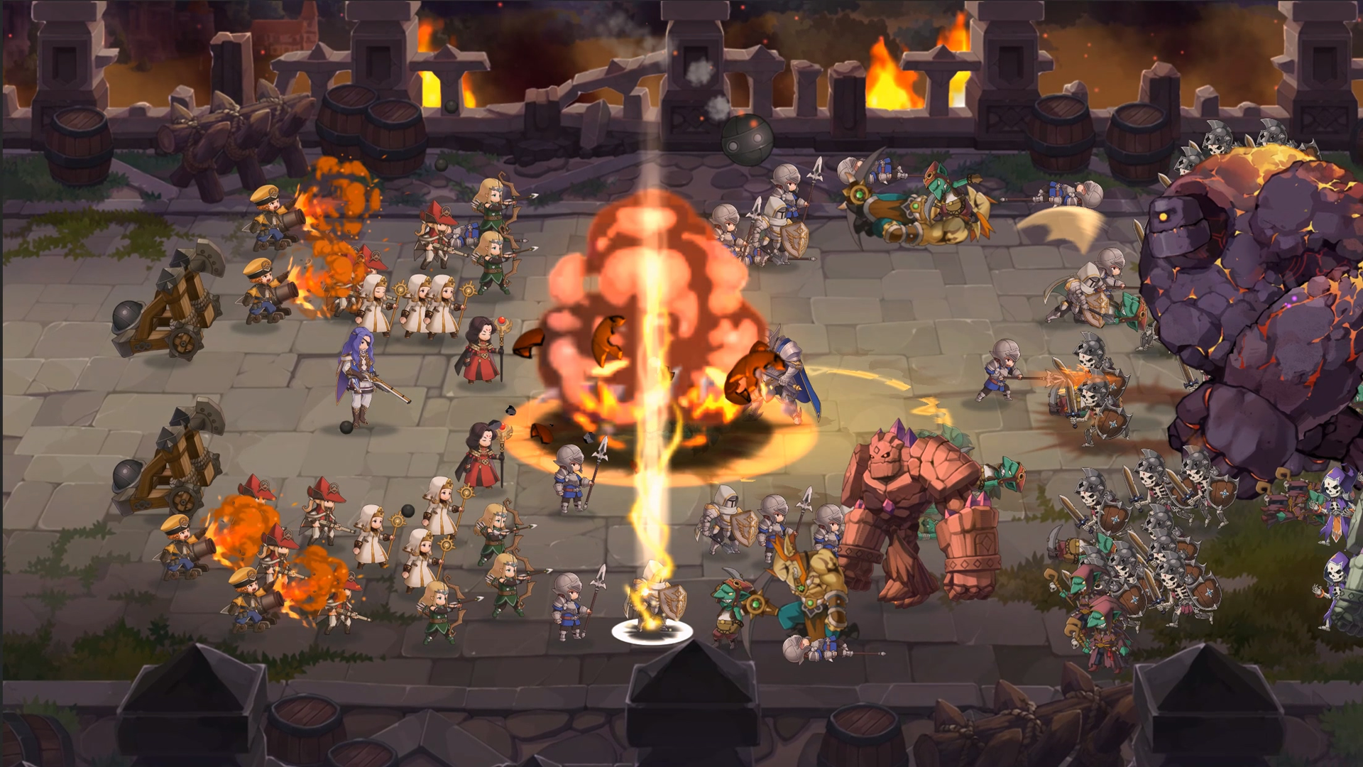 Screenshot of BattleLeague Heroes