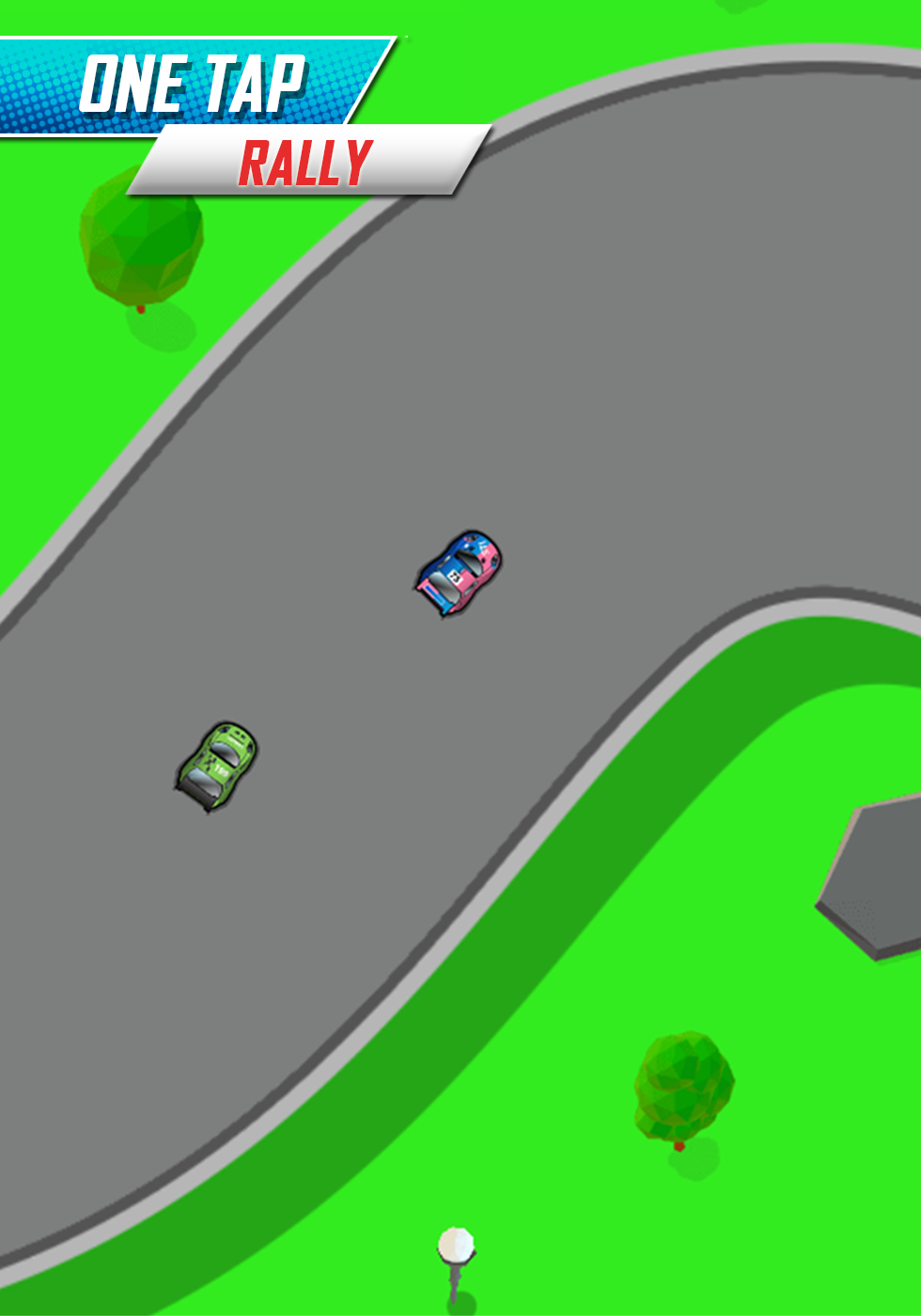 One Tap Rally Game Screenshot