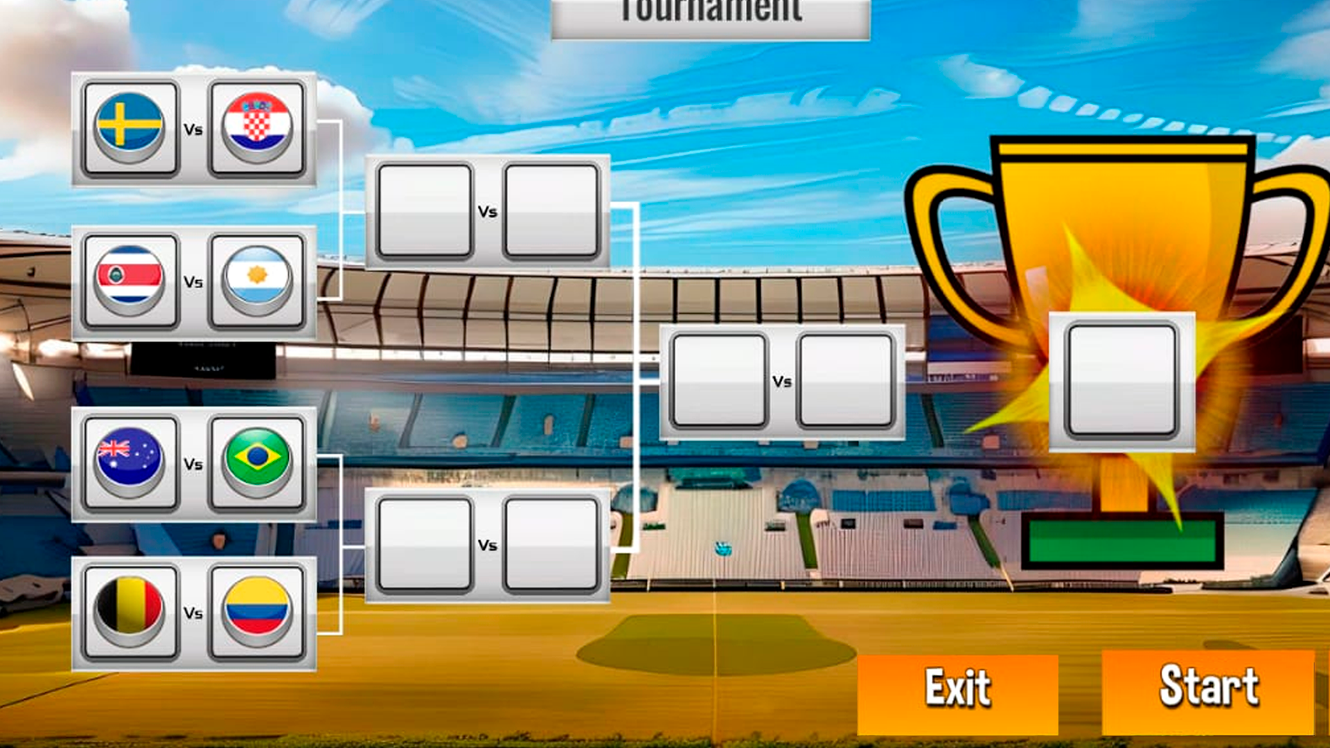 Soccer Tournament 게임 스크린샷
