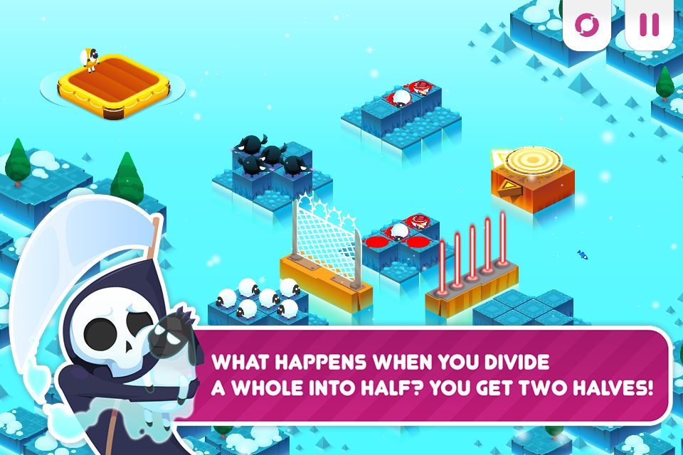 Divide By Sheep Free screenshot game