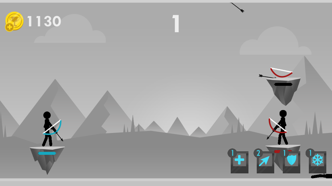 Stickman Bow Master Game Screenshot