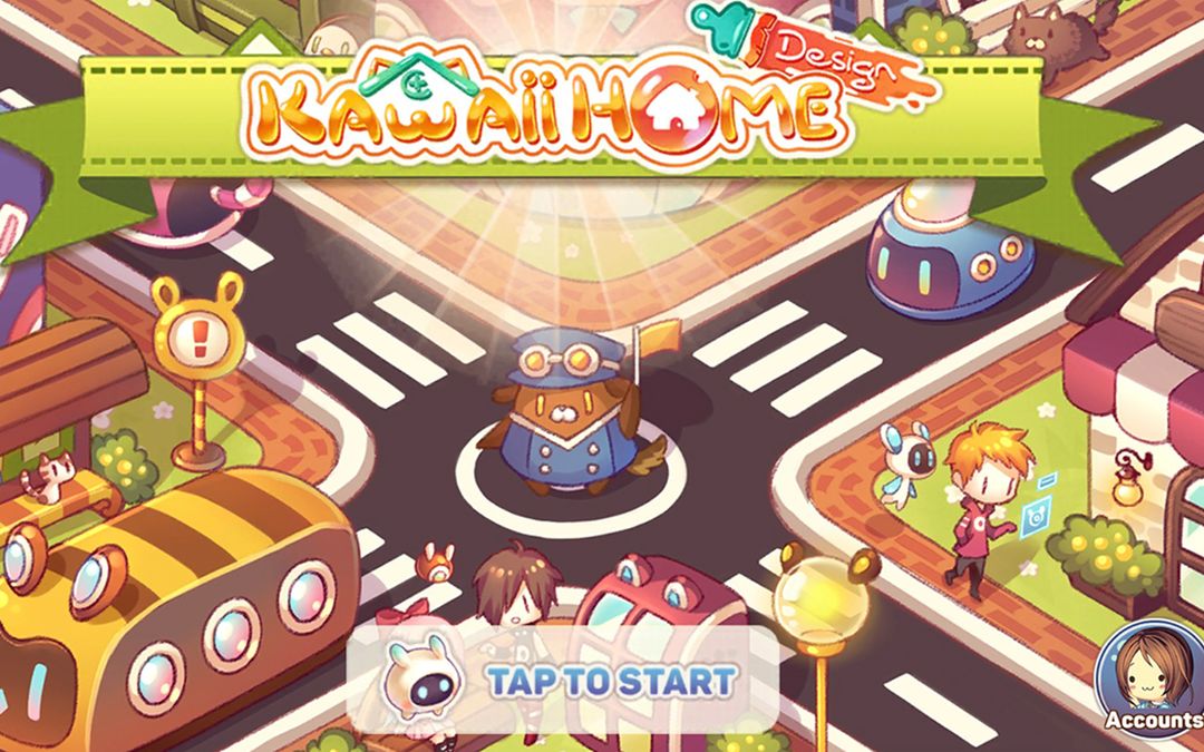 Kawaii Home Design screenshot game