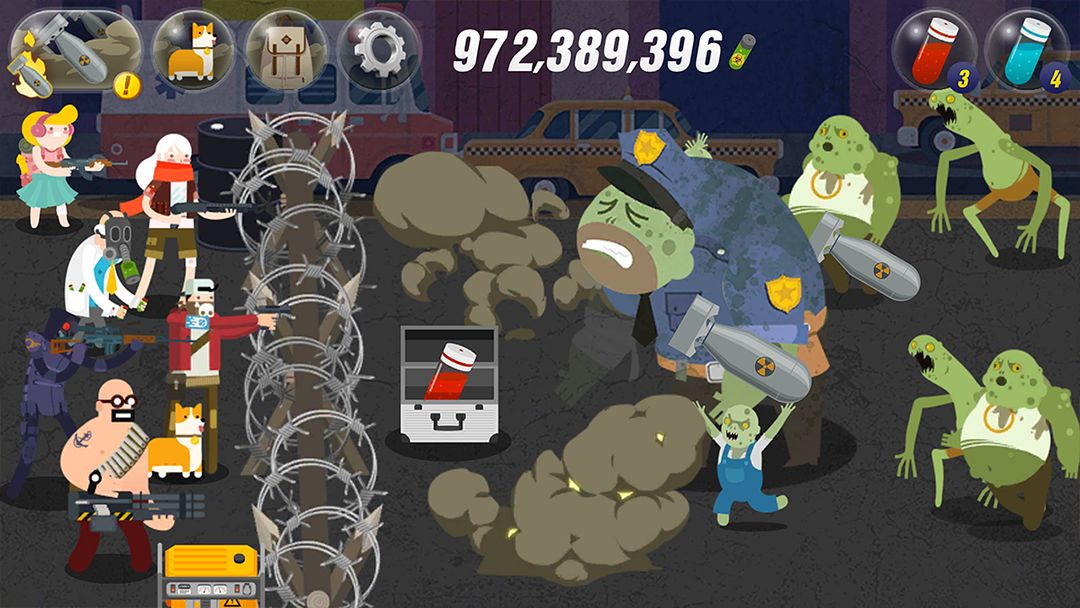 Screenshot of Zombie is coming