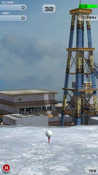 Скриншот игры Flick Golf Extreme