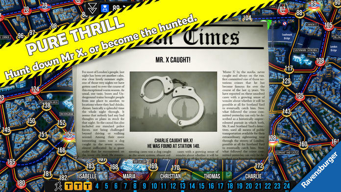 Scotland Yard Game Screenshot