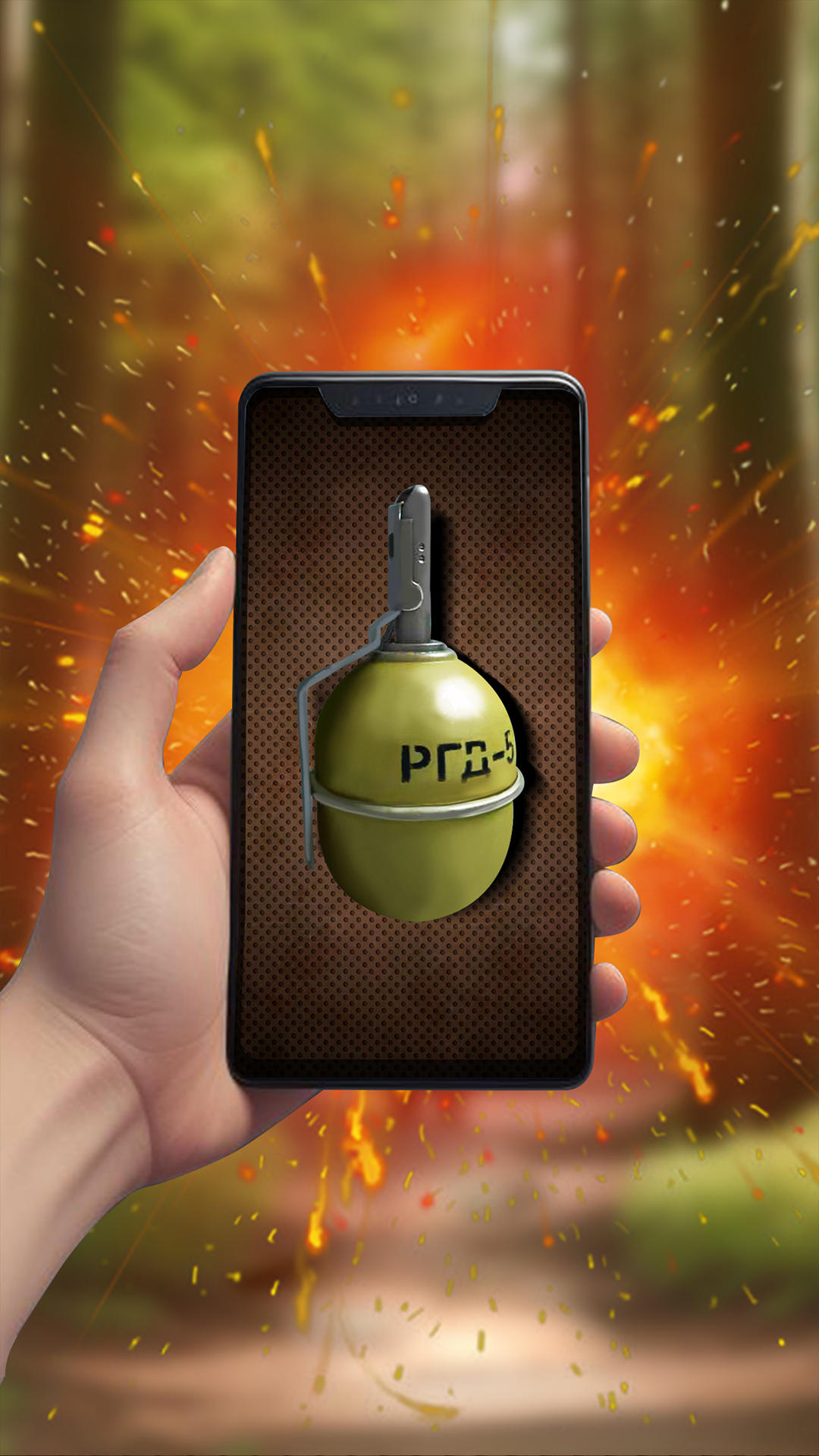 Military Grenade Simulator Game Screenshot