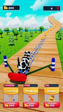 SlingShot Dog Stunts Game 遊戲截圖
