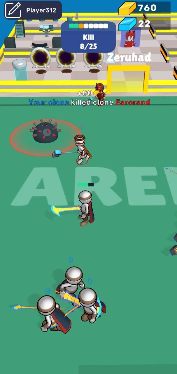 My clone army: me, myself & I screenshot game