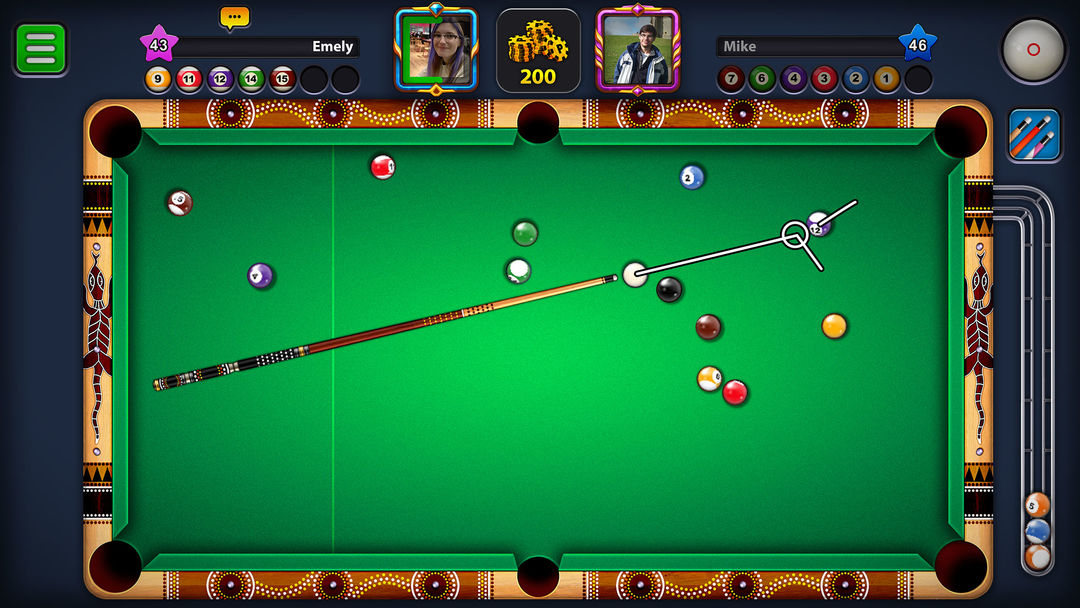 8 Ball Pool ภาพหน้าจอเกม