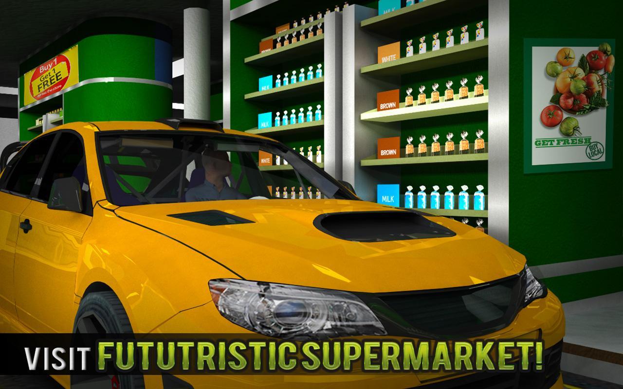 Shopping Mall Car Driving Game Game Screenshot