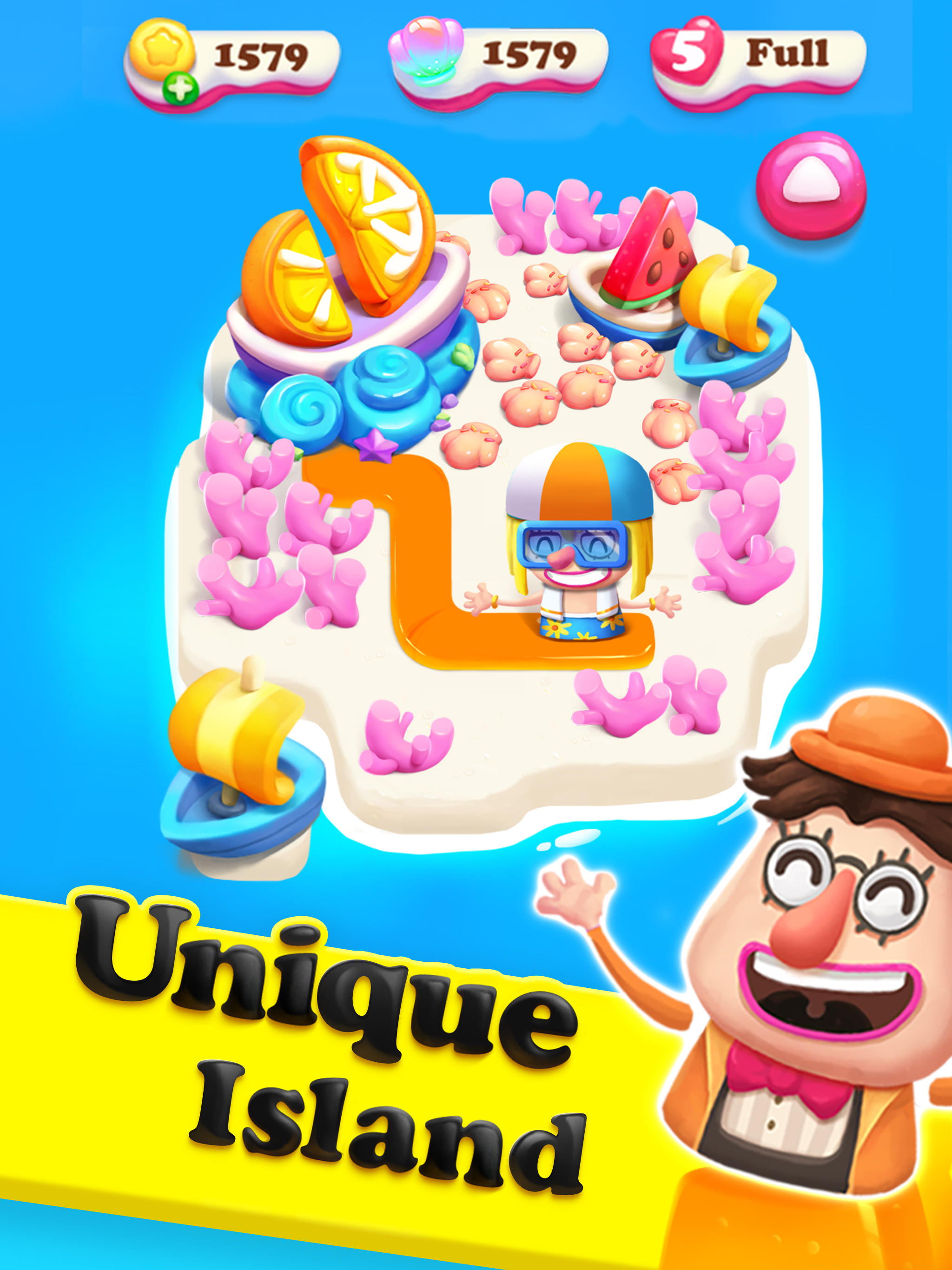 Crazy Candy Bomb-Sweet match 3 Game Screenshot