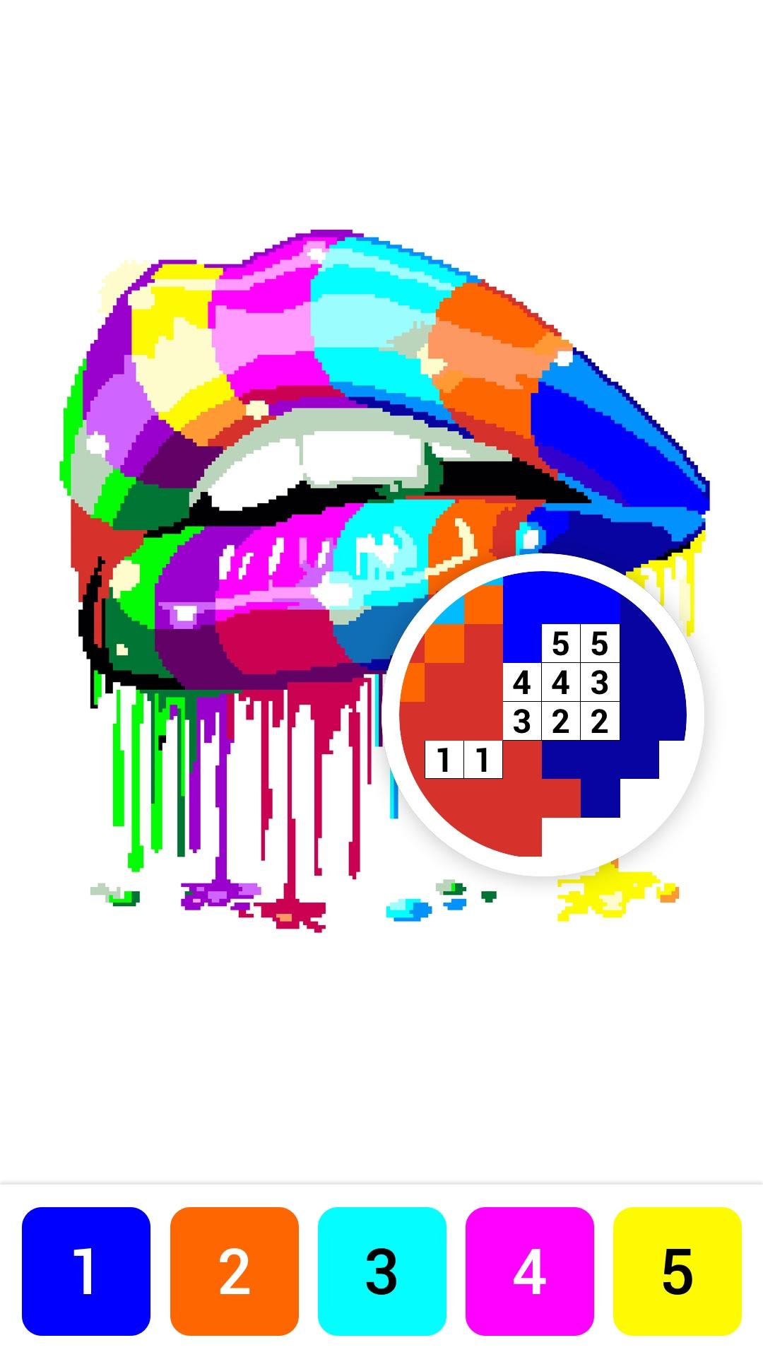 Draw.ly: 숫자로 색칠하기 게임 스크린샷