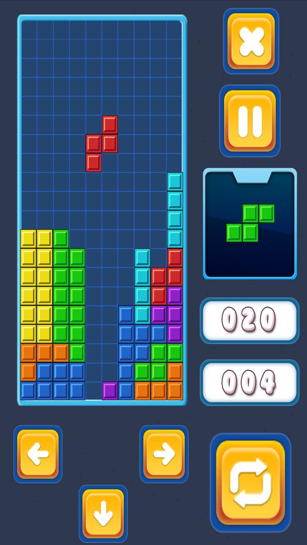 Screenshot of Brick Classic Tetris