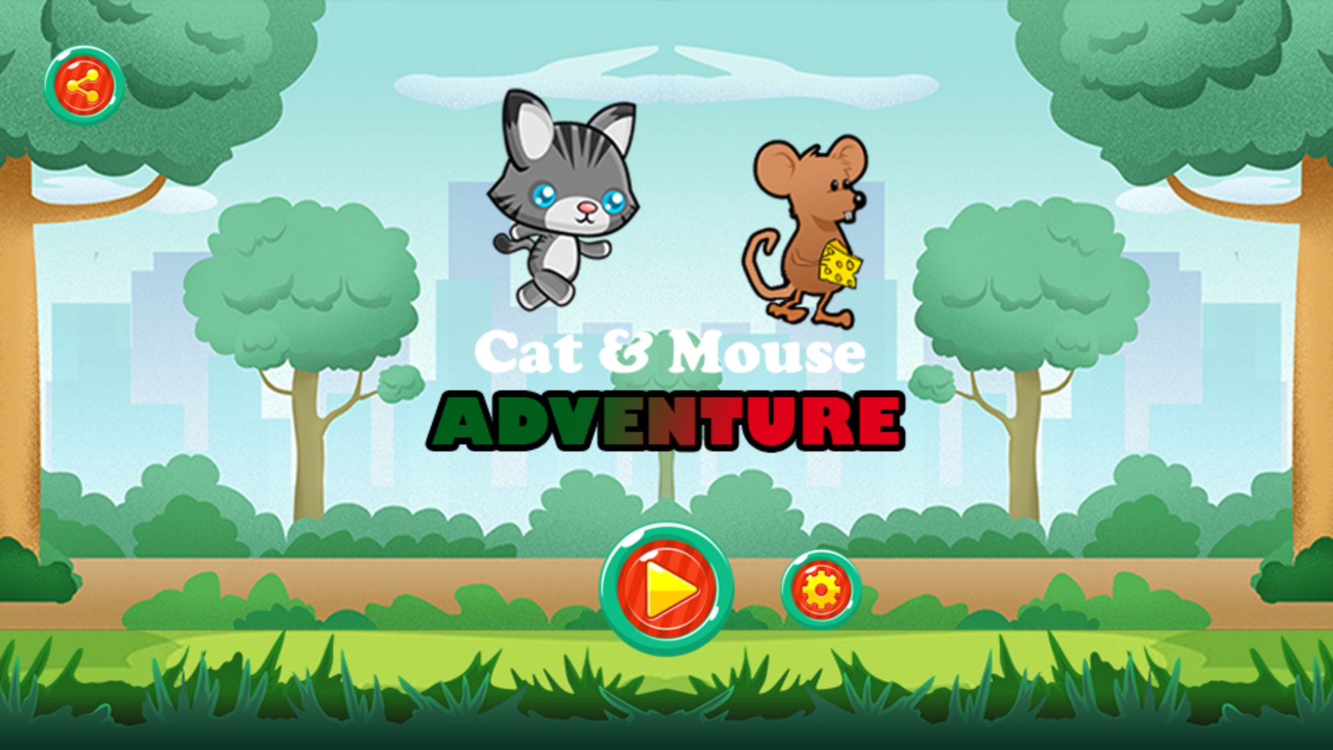 Cat and Mouse - In The Forest Game Screenshot