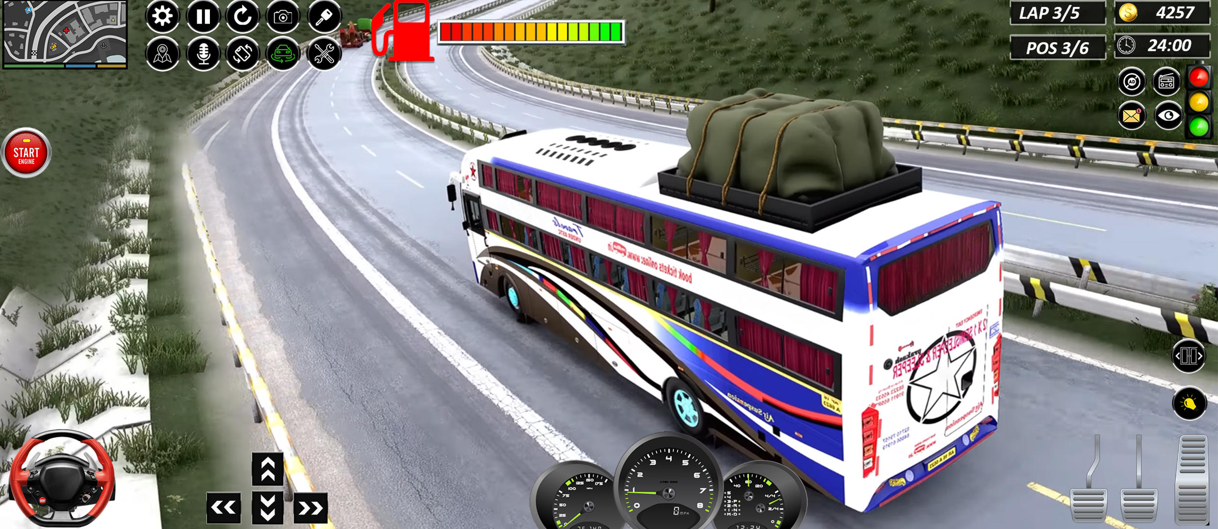 Cuplikan Layar Game Modern Bus Game Simulator