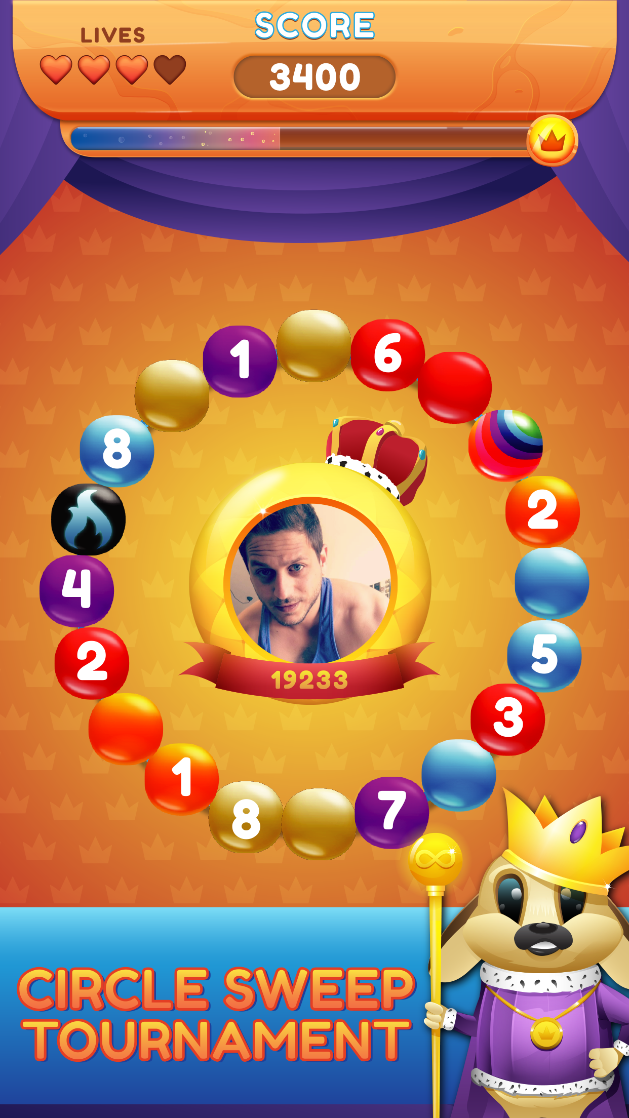 Circle Sweep - Logic Puzzle! Game Screenshot