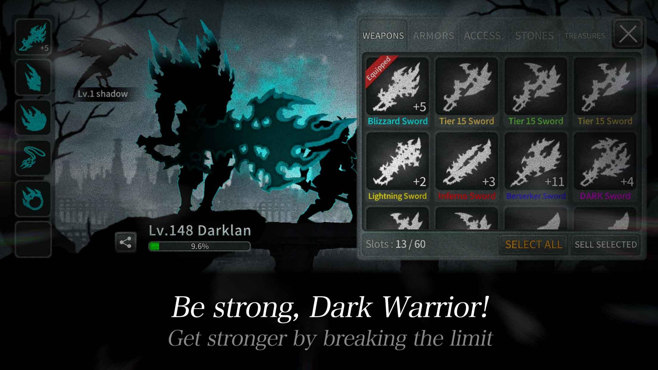 Screenshot of Dark Sword