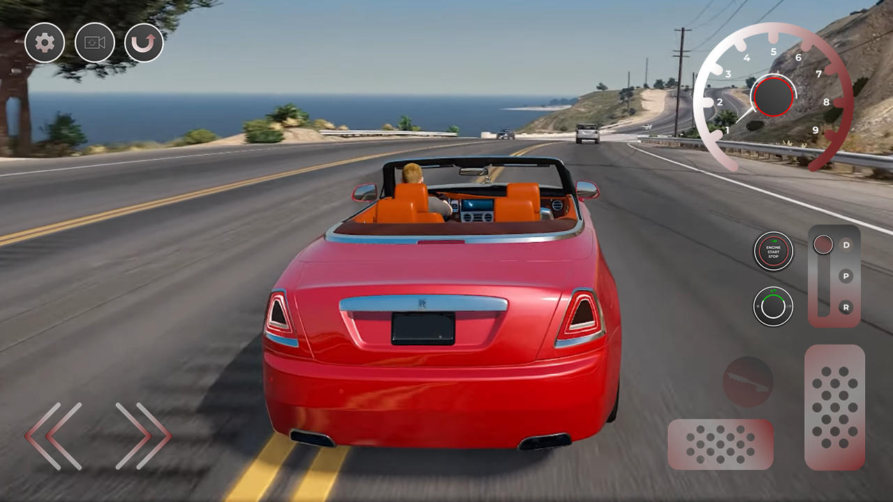 Screenshot 3 of Rolls Dawn: Lux Car Simulator 