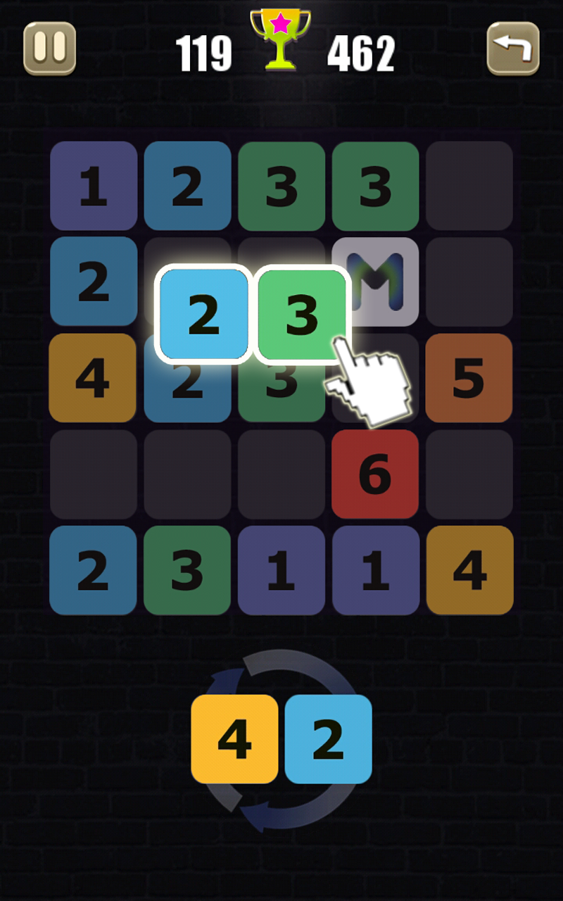 Merge Block Puzzle : Domino Game Screenshot
