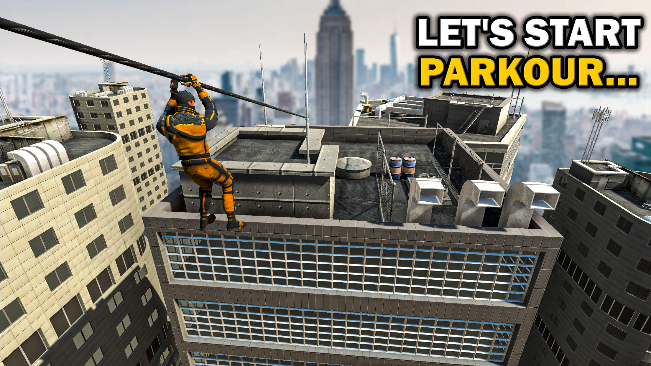 Parkour Games: Smash Simulator Game Screenshot