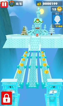 Santa Run Game Screenshot