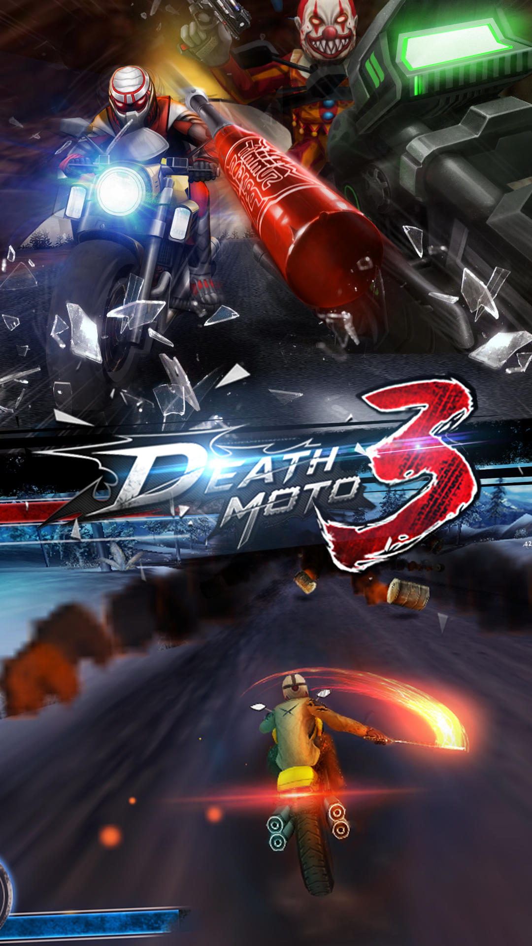 Death Moto 3 : Sun Shines Game Screenshot