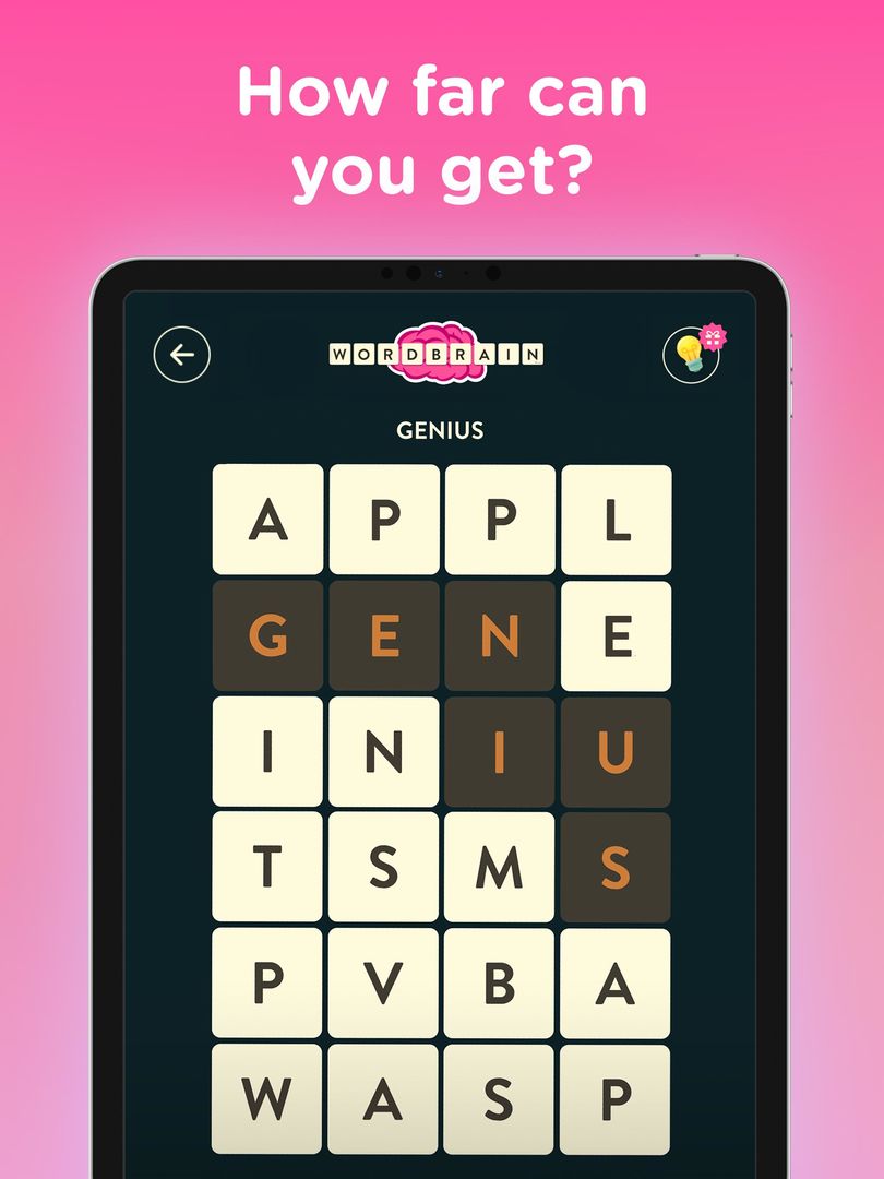 WordBrain - Word puzzle game screenshot game