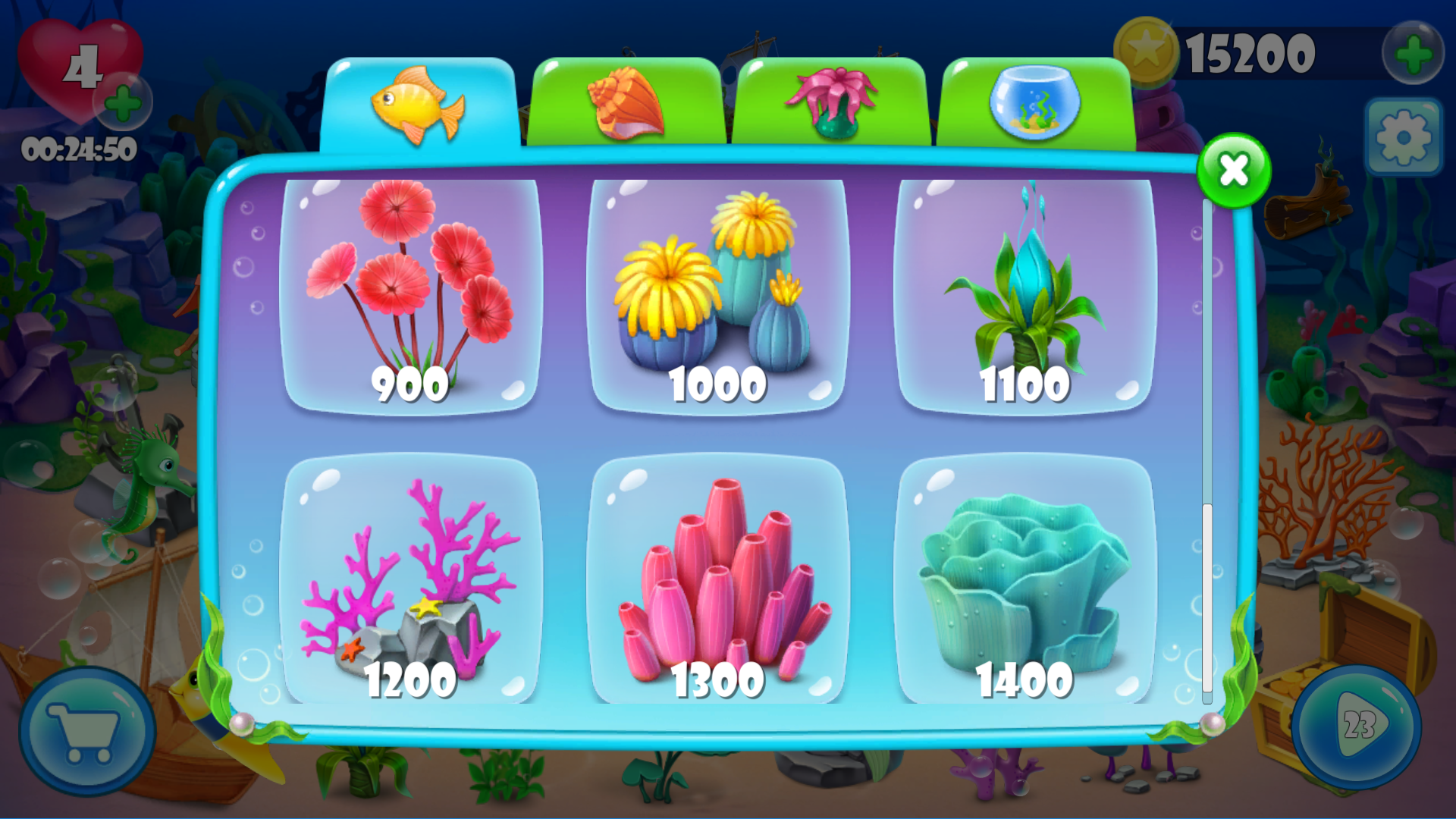 Aqua Fish Game Screenshot
