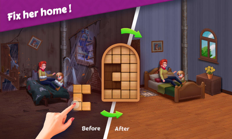 Screenshot of Jigsaw Puzzles - Block Puzzle