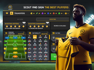 FC Manager 25 - Football Game Game Screenshot